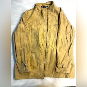 Brand: Ralph Lauren Golf Jacket Men Large Tan Color